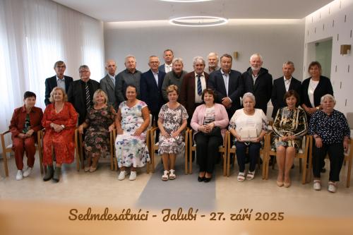 Setkání sedmdesátníků 27.9.2025